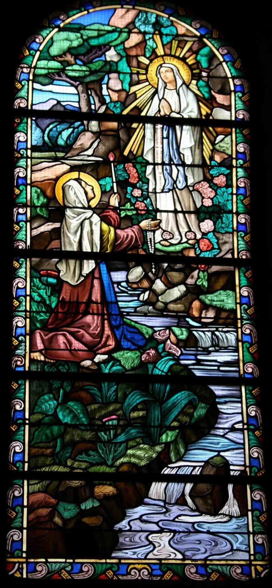 Virgen de Lourdes